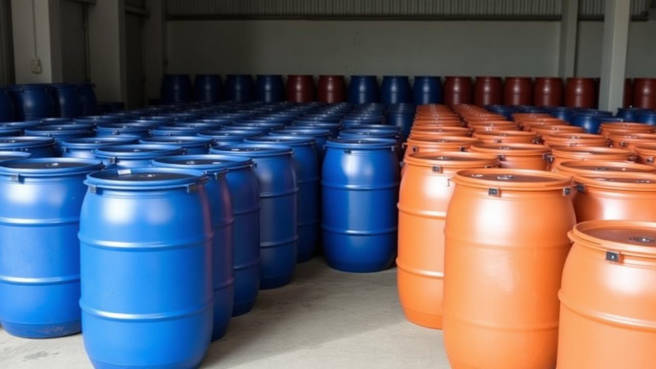 Plastic Barrel 220L (open-top)